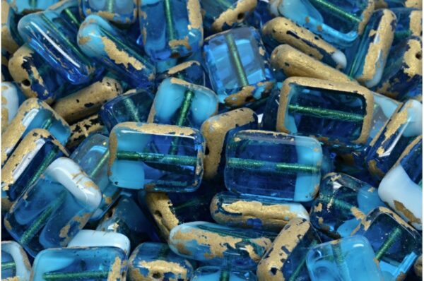 TCB Rectangle Beads 12x8mm - Image 1