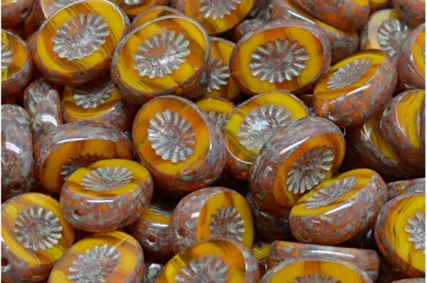 TCB Kiwi Beads 14x10mm - Image 1