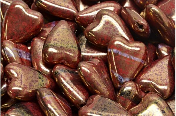 Heart Beads 16x13mm - Imagen 1
