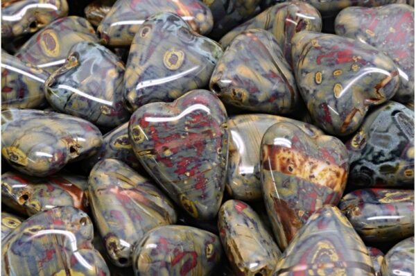 Heart Beads 16x13mm - Imagen 1
