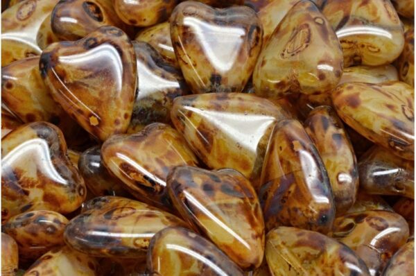 Heart Beads 16x13mm - Imagen 1