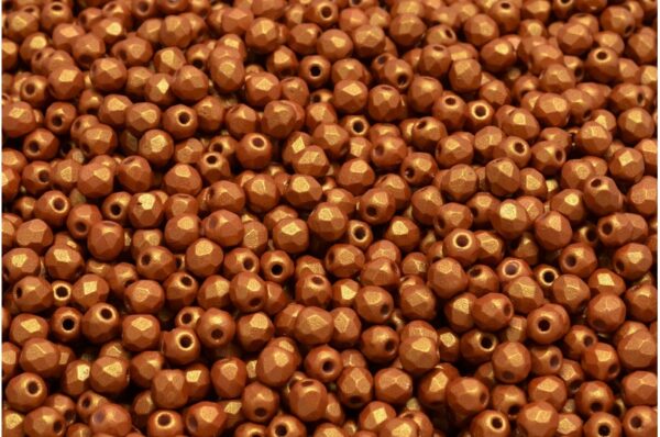 Firepolished Round Beads 3mm - Imagen 1