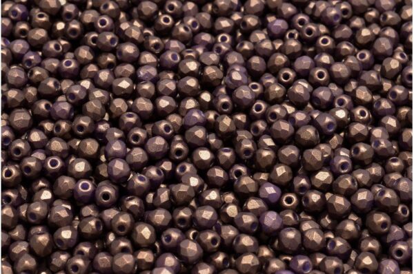 Firepolished Round Beads 3mm - Image 1