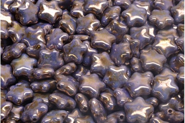 Flat Star Beads 8x8mm - Image 1
