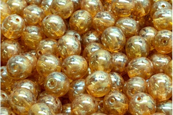 Round Druck Beads 8mm - Image 1