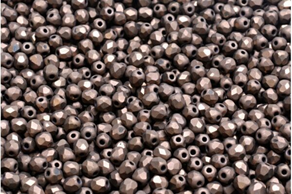 Firepolished Round Beads 3mm - Image 1
