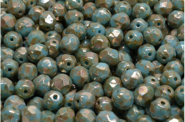 Firepolished Round Beads 6mm - Image 1