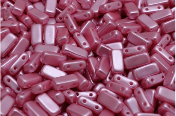 2 Hole Brick Beads 4x8mm - Image 1