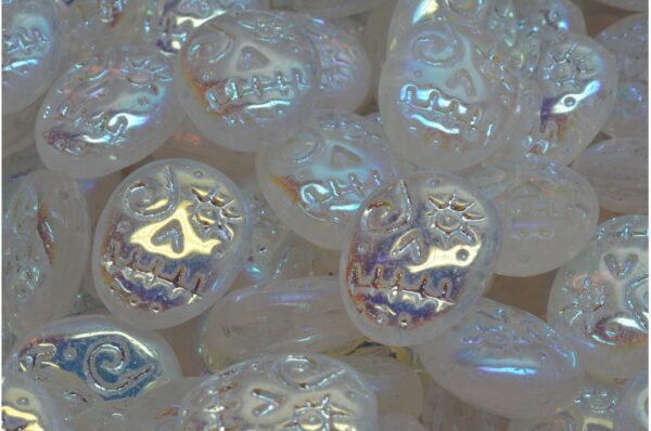 Woodoo Funny Face Beads 16x13mm - Image 1