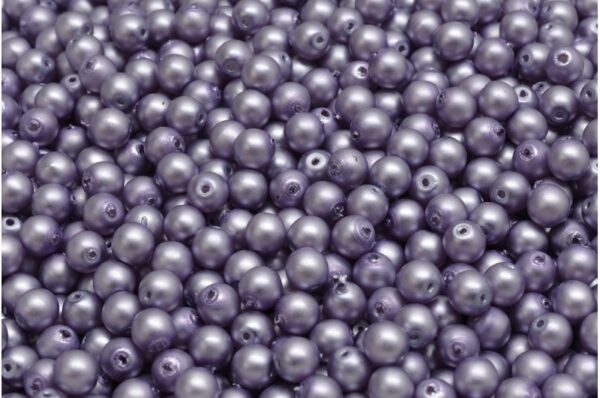 Round Druck Beads 4mm - Imagen 1