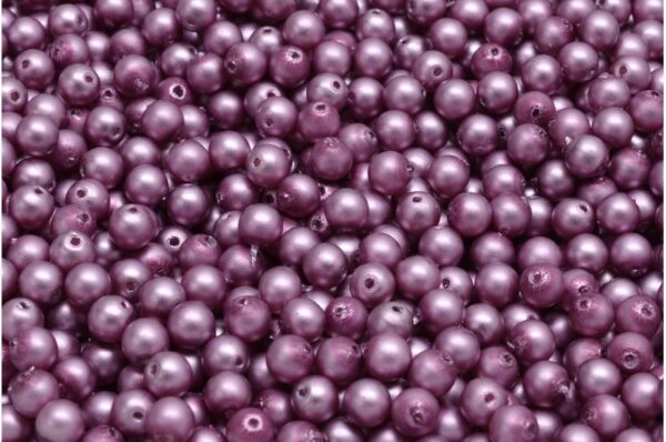 Round Druck Beads 4mm - Imagen 1