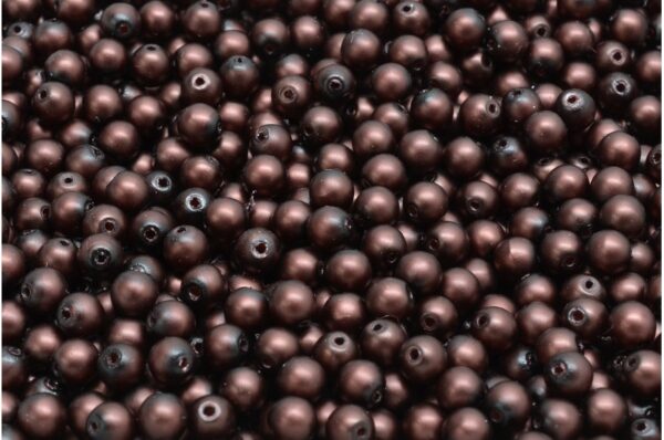 Round Druck Beads 4mm - Imagen 1