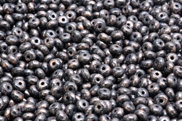 Rondelle Druck Beads 2,5x4mm - Imagen 2