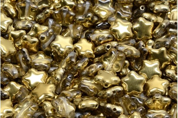 Flat Star Beads 8x8mm - Image 1