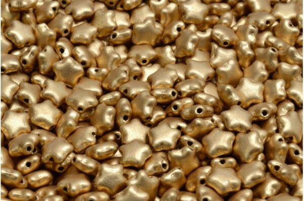 Flat Star Beads 6x6mm - Image 1