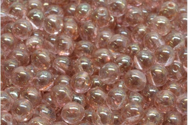 Round Druck Beads 6mm - Image 1