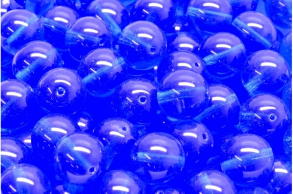 Round Druck Beads 10mm - Image 1