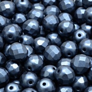 Firepolished Round Beads 8mm
