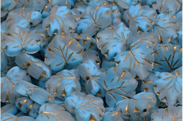 Maple Leaf Beads 13x11mm - Image 1