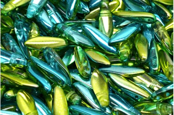 2 Hole Dagger Beads 5x16mm - Image 1