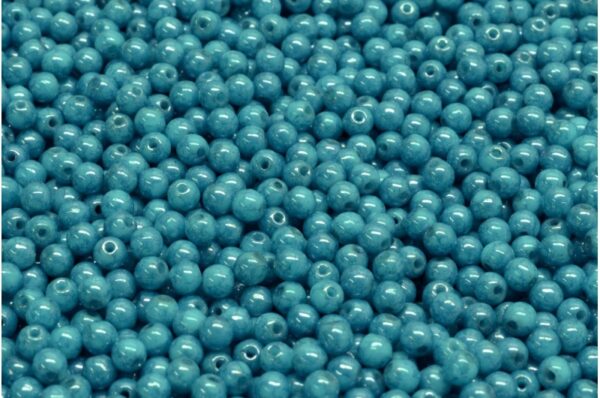 Round Druck Beads 3mm - Image 1