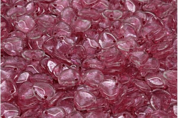 Rose Petal Beads 8x7mm - Image 1