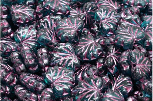 Maple Leaf Beads 13x11mm - Image 1