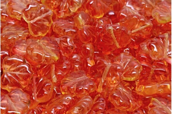 Maple Leaf Beads 13x11mm - Image 1