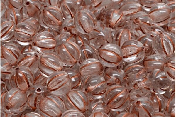 Melon Beads 8x8mm - Image 1