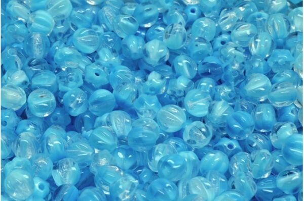 Melon Beads 6x6mm - Image 1