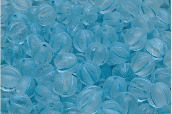 Melon Beads 8x8mm - Image 1
