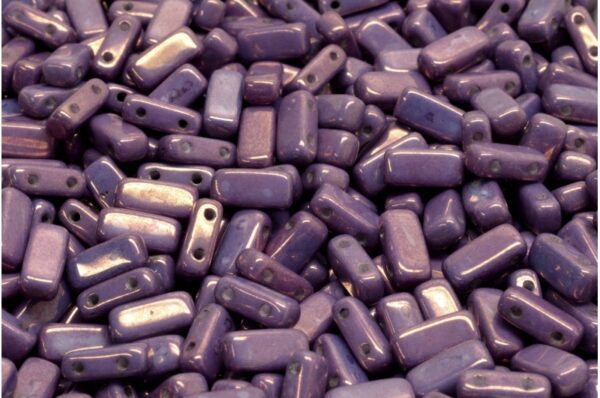 2 Hole Brick Beads 4x8mm - Image 1