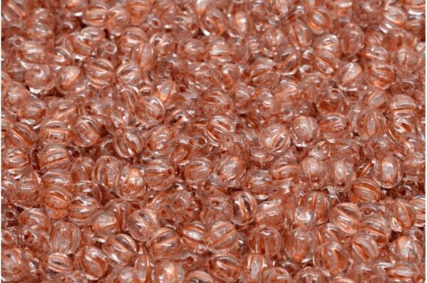 Melon Beads 4x4mm - Image 1