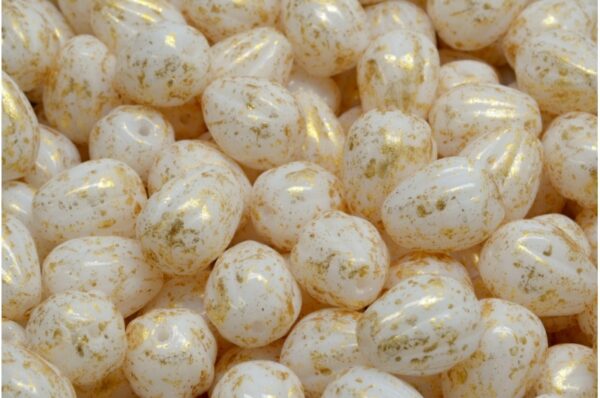 Drop Melon Beads 11x9mm - Image 1
