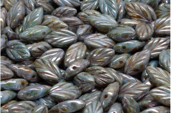 Beech Leaf Beads 7x11mm - Image 1