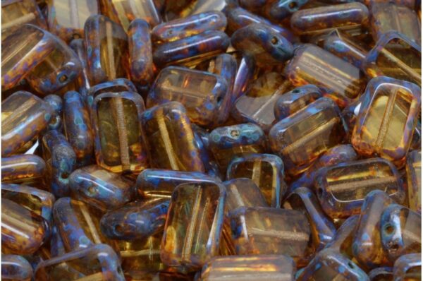 TCB Rectangle Beads 12x8mm - Image 1