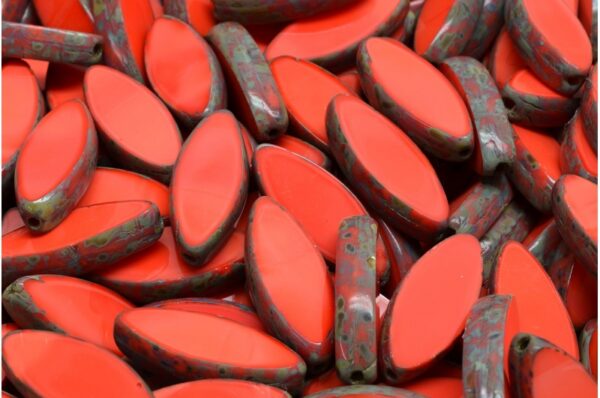 TCB Ship Flat Beads 18x7mm - Image 1