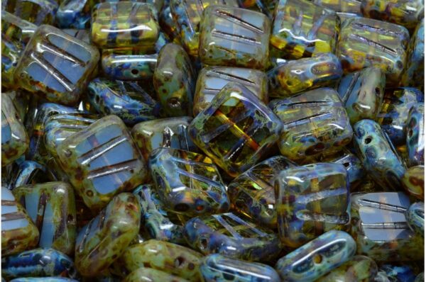 TCB Squared Designed Beads 10x10mm - Image 1