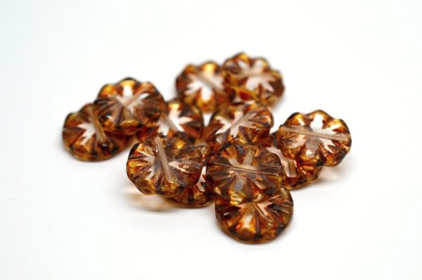 TCB Sun Beads 14x14mm - Image 1