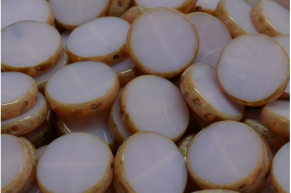 TCB Flat Round Beads 15x15mm - Image 1