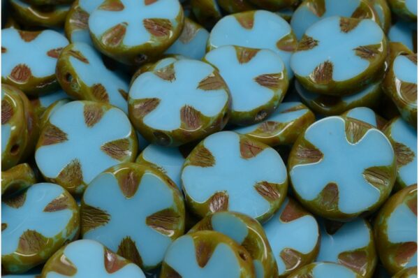 TCB Cross Beads 14x14mm - Image 1