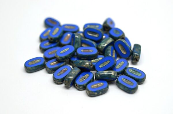 TCB Flat Oval Beads 10x6mm - Image 2
