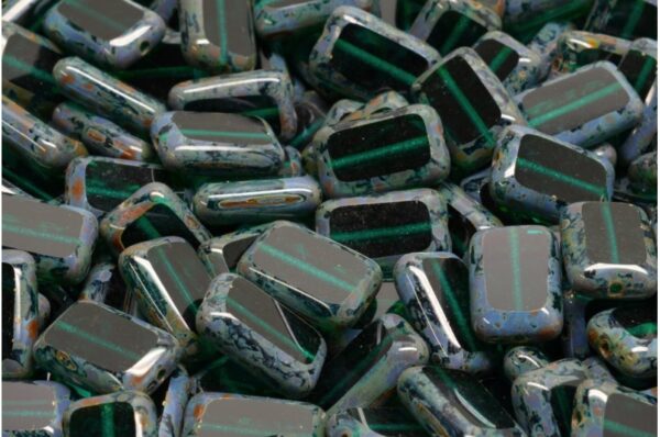 TCB Rectangle Beads 12x8mm - Image 1