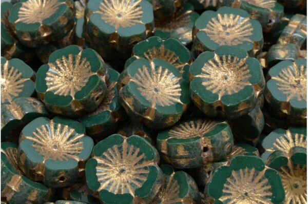 TCB Hawaiian Flower Beads 14x14mm - Image 1