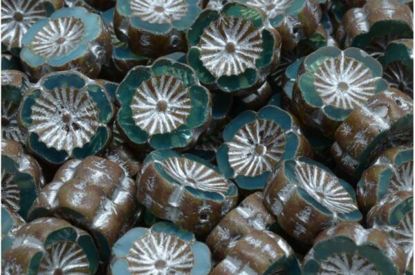 TCB Hawaiian Flower Beads 14x14mm - Image 1
