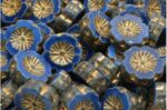 TCB Hawaiian Flower Beads 14x14mm