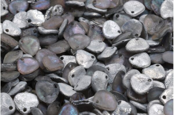 Rose Petal Beads 8x7mm - Image 1