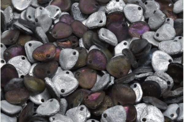 Rose Petal Beads 8x7mm - Image 1