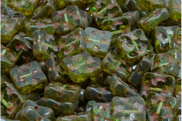 TCB Squared Designed Beads 10x10mm - Image 1