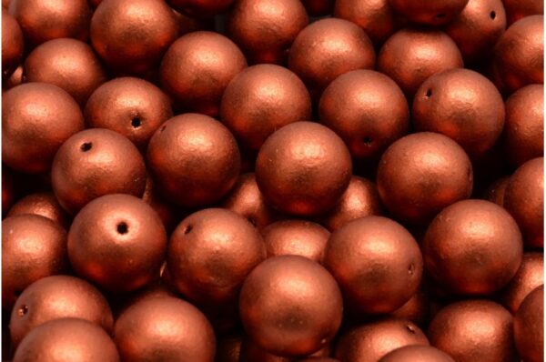 Round Druck Beads 10mm - Image 1